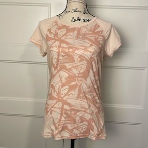 Marmot light pink workout tee, size small